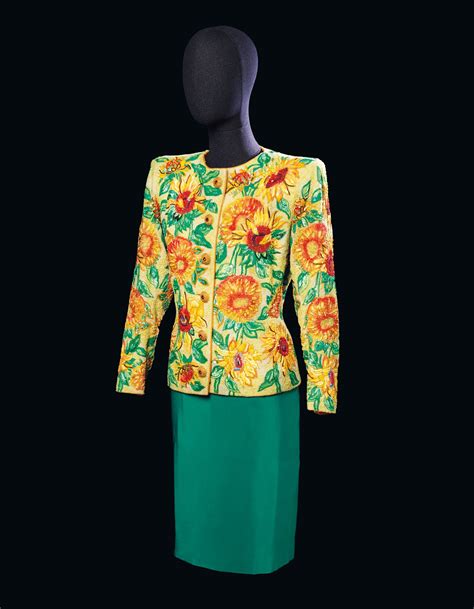 yves saint laurent sunflower jacket|yves Saint Laurent suit jacket.